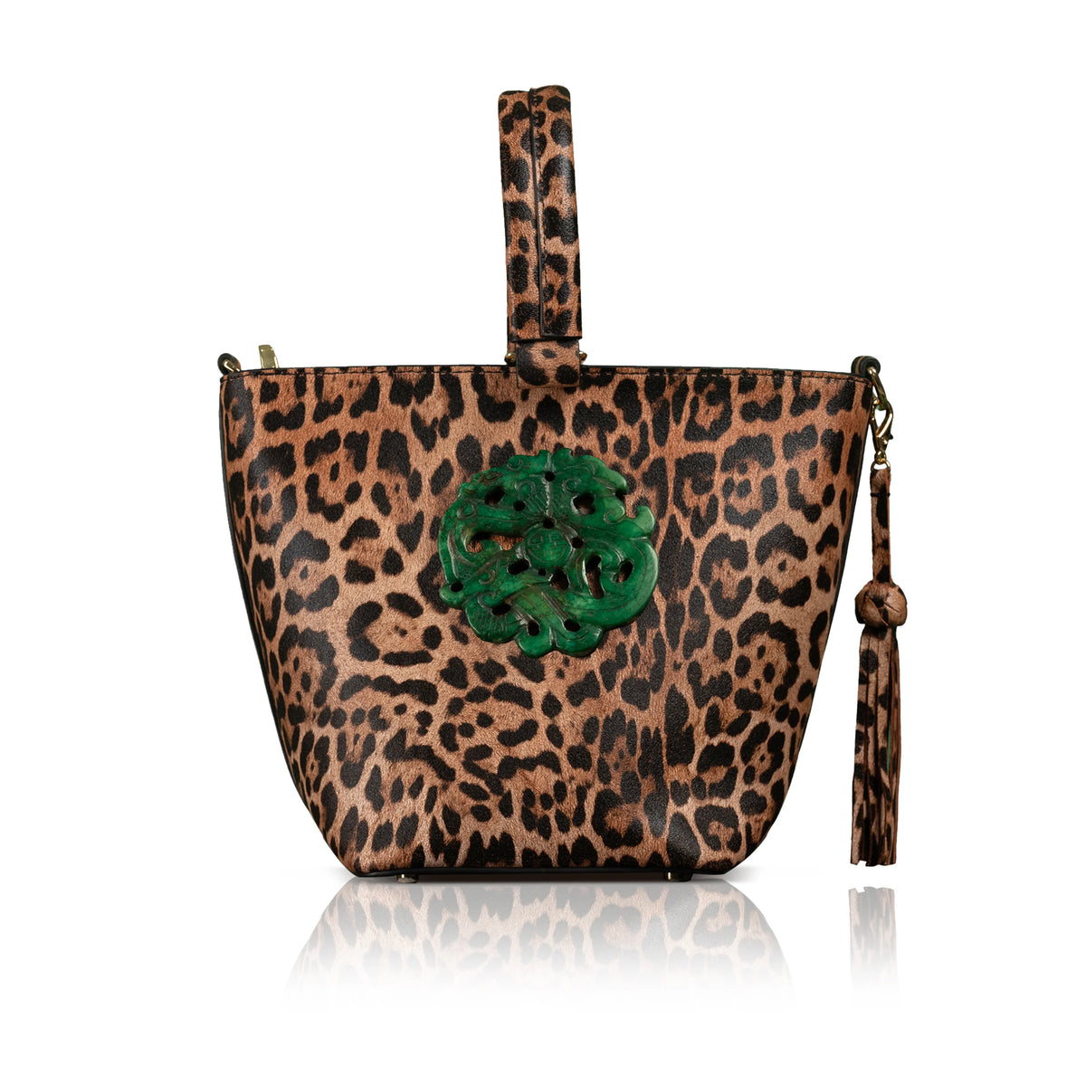 Desti Saint Noora Bucket Bag - Leopard