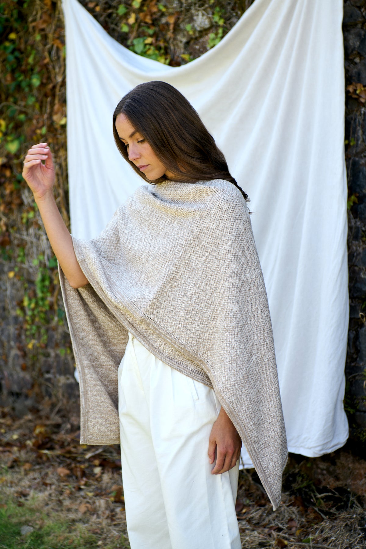 Maxted Cape -  Twisted Oat