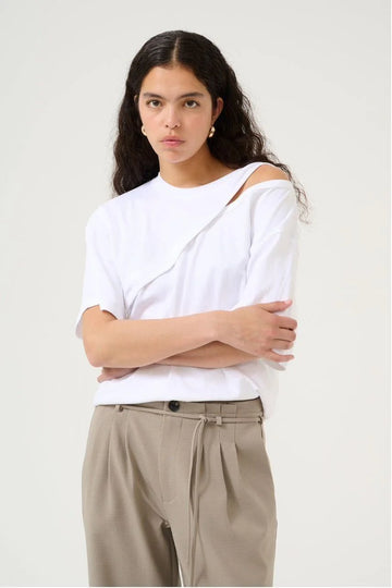 Karen By Simonsen Renee Hole Tee - Bright White