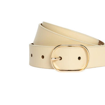 Loop Leather Marla Belt - Linen