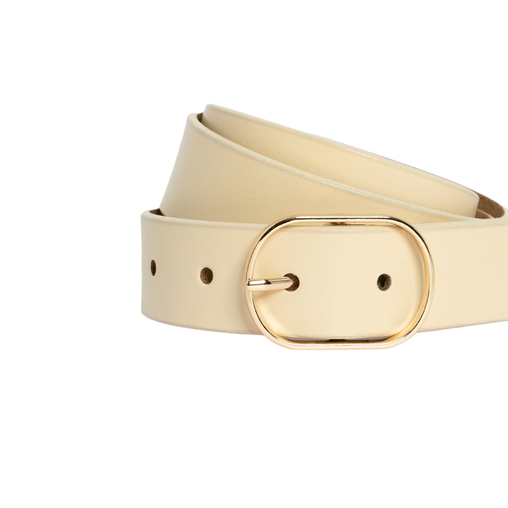 Loop Leather Marla Belt - Linen