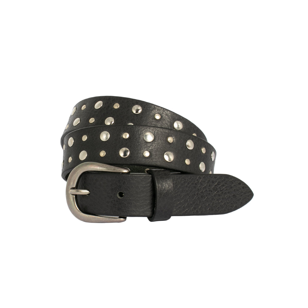 Loop Leather Tara Belt - Black