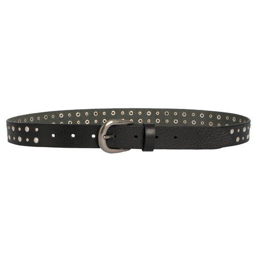 Loop Leather Tara Belt - Black