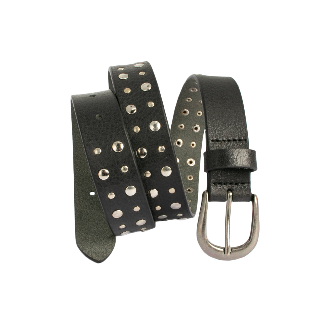 Loop Leather Tara Belt - Black
