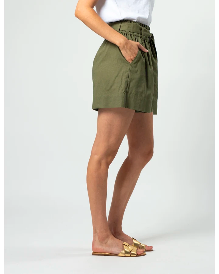Stella + Gemma - Noa Shorts - Olive Grove