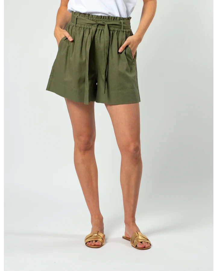 Stella + Gemma - Noa Shorts - Olive Grove