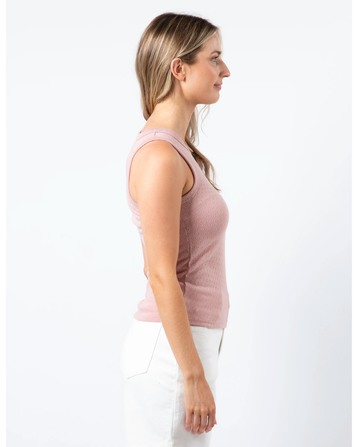 Stella + Gemma - Sage Tank - Rose