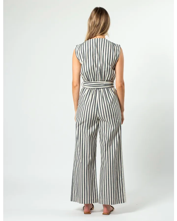 Stella + Gemma - Saylor Jumpsuit - Navy Stripe