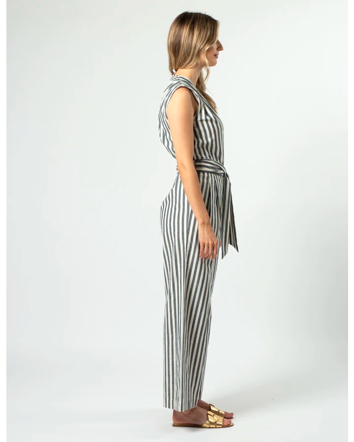 Stella + Gemma - Saylor Jumpsuit - Navy Stripe