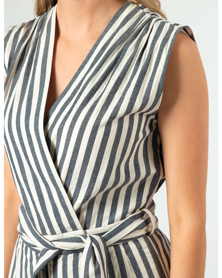 Stella + Gemma - Saylor Jumpsuit - Navy Stripe