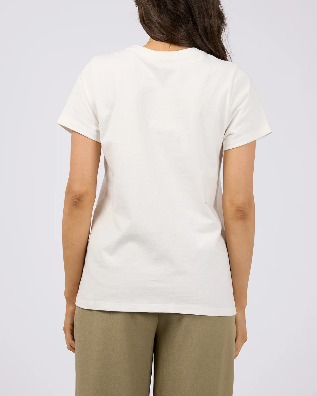 All About Eve Mill St Daily Tee - Vintage White