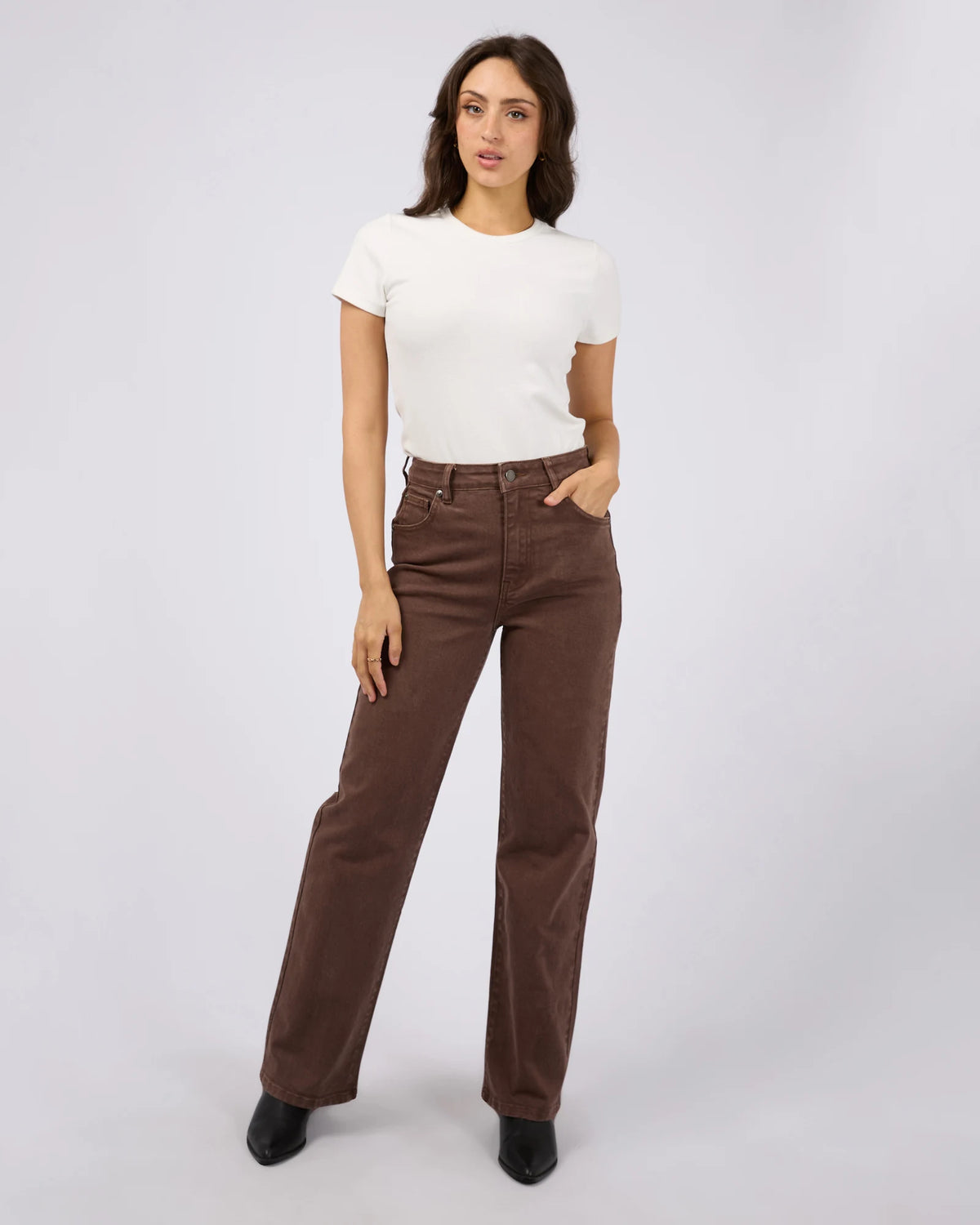 All About Eve Skye Comfort Jean - Brown