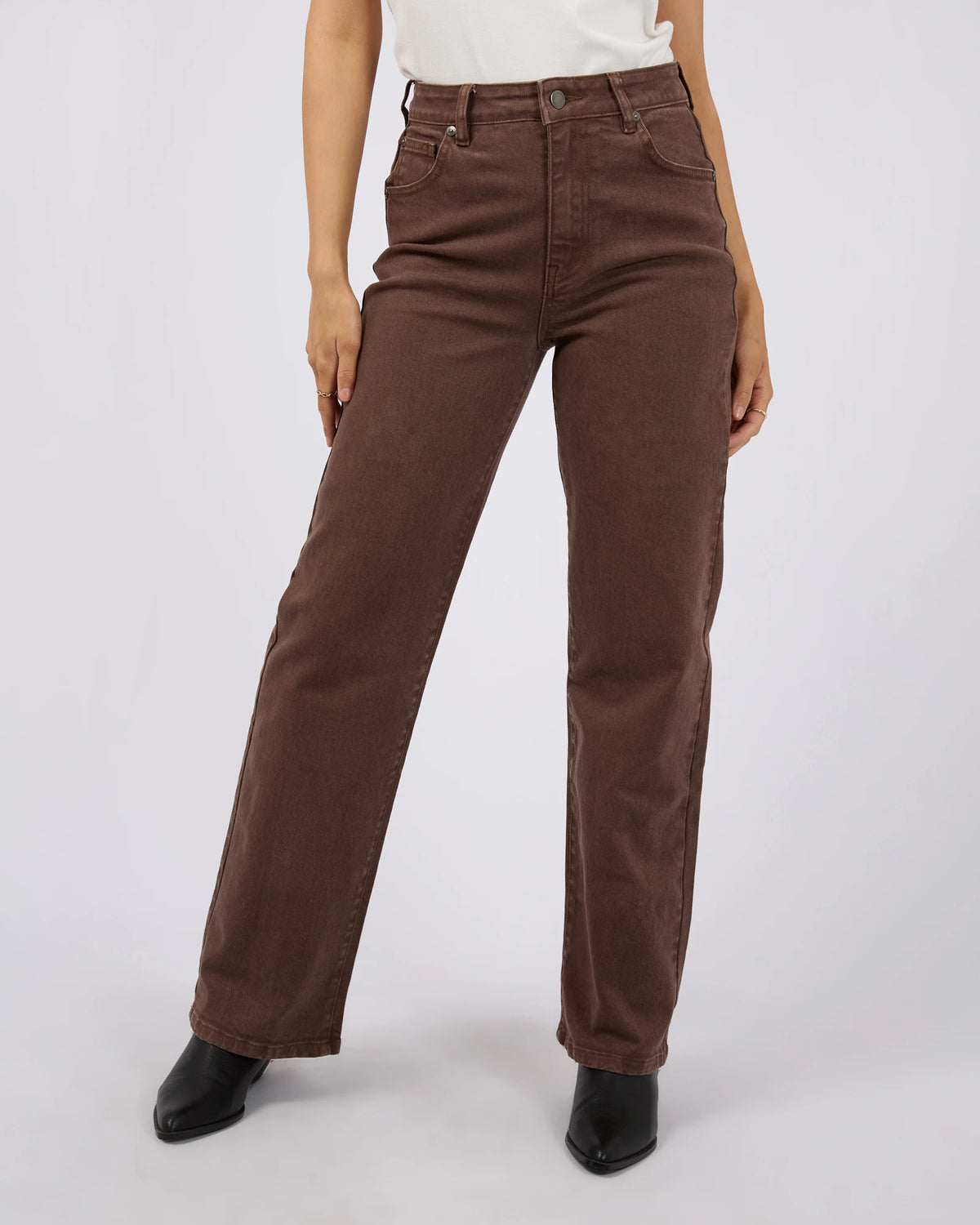 All About Eve Skye Comfort Jean - Brown