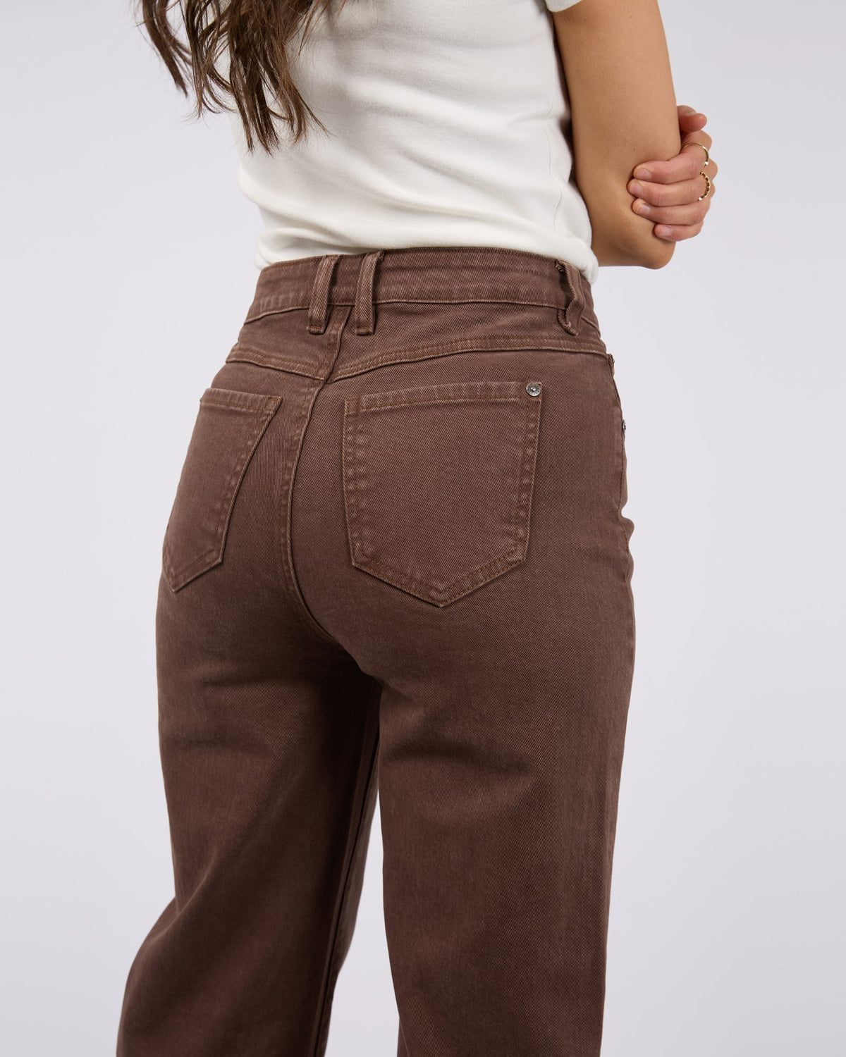 All About Eve Skye Comfort Jean - Brown