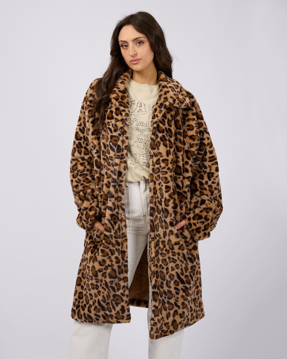 All About Eve Tilli Jacket - Leopard Print