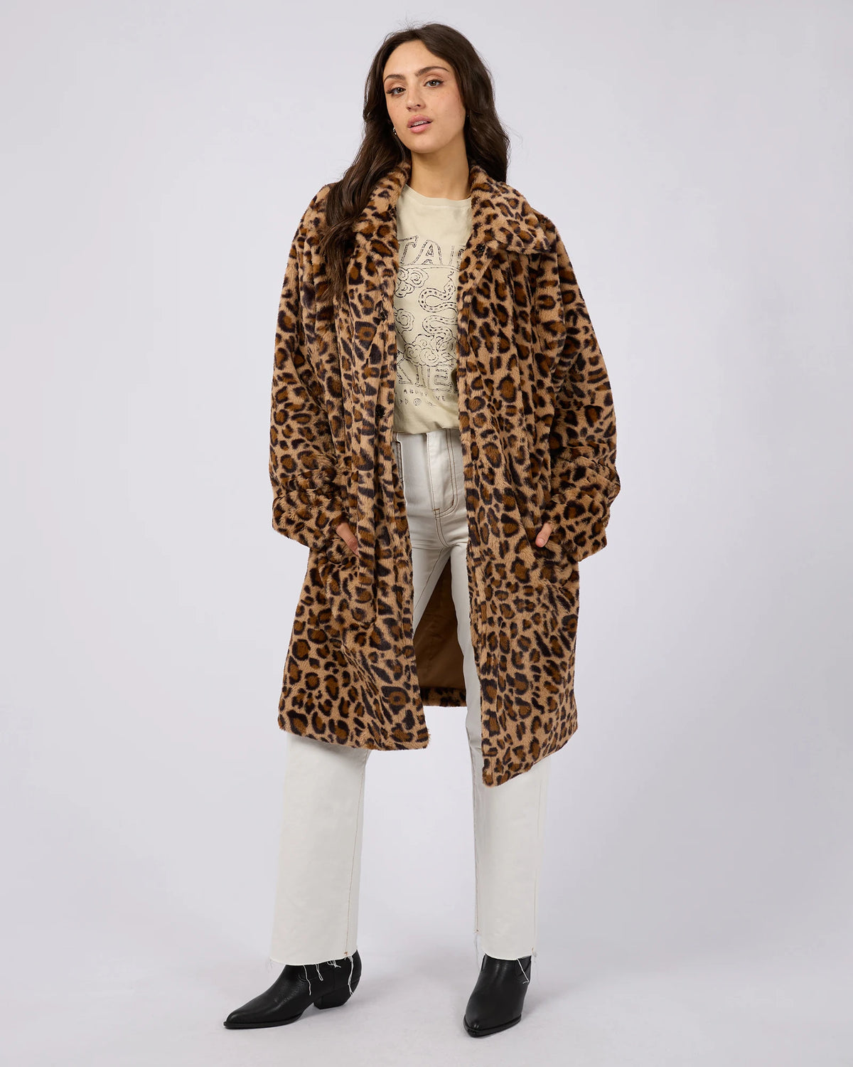 All About Eve Tilli Jacket - Leopard Print