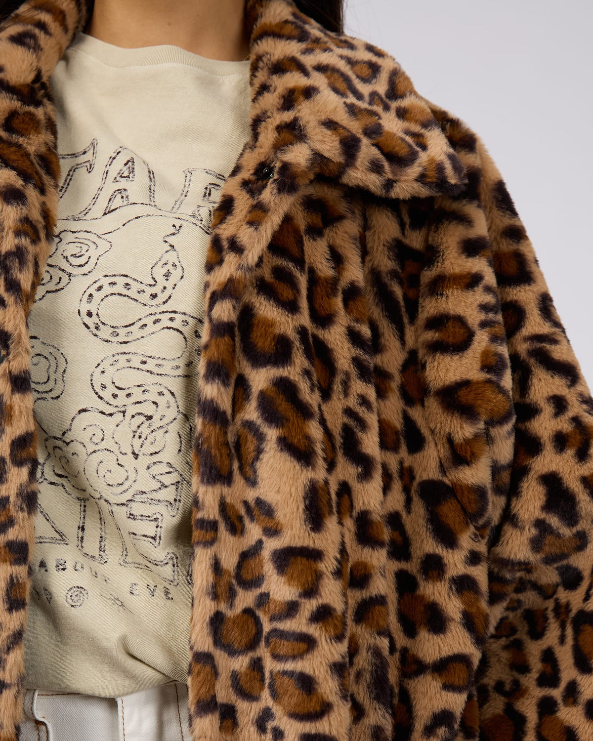 All About Eve Tilli Jacket - Leopard Print