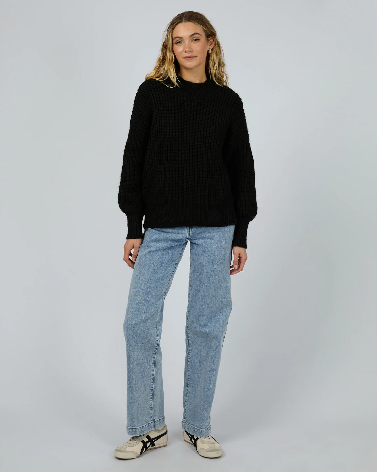 Silent Theory Mari Knit Jumper - Black