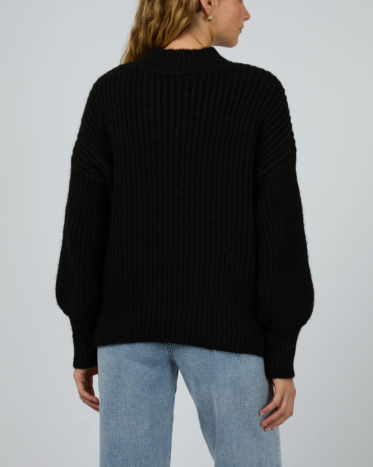 Silent Theory Mari Knit Jumper - Black