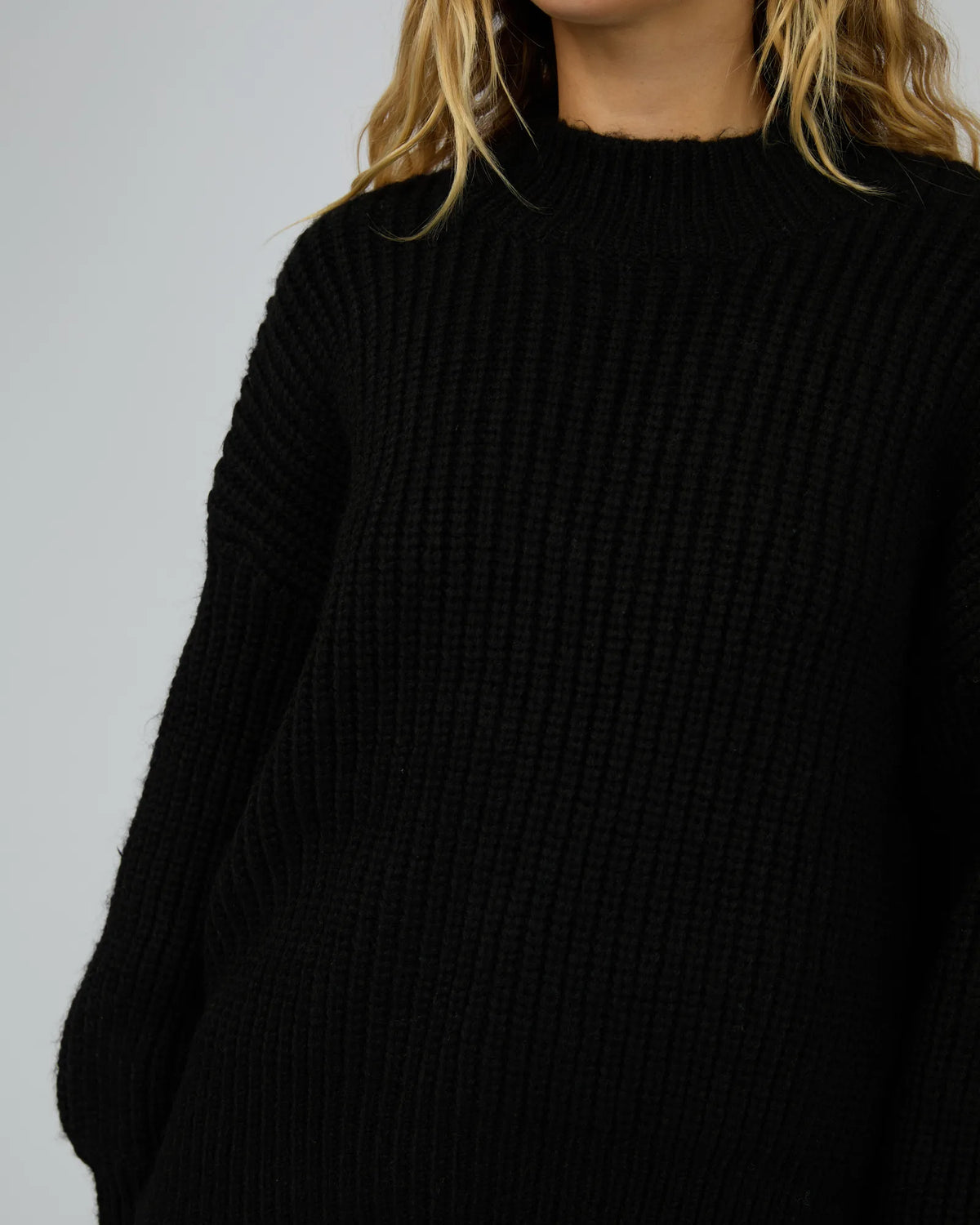Silent Theory Mari Knit Jumper - Black