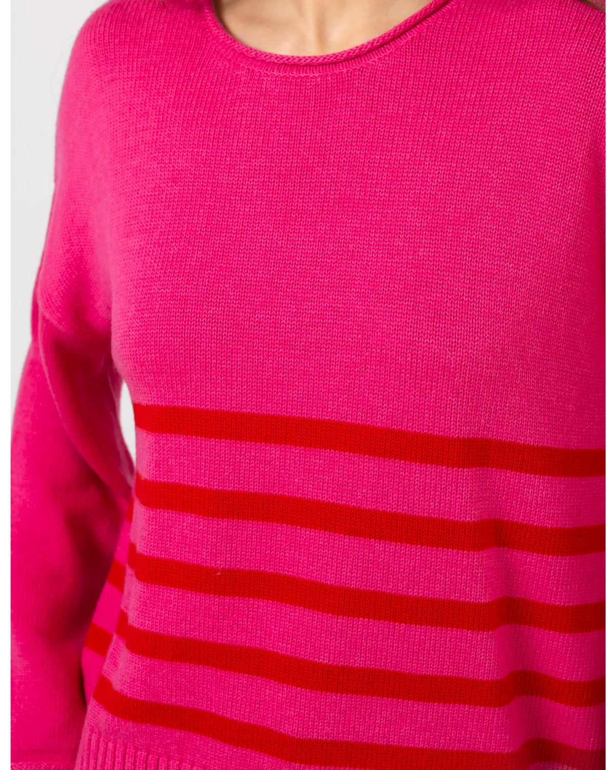 Stella + Gemma Axel Jumper - Strawberry Ripple