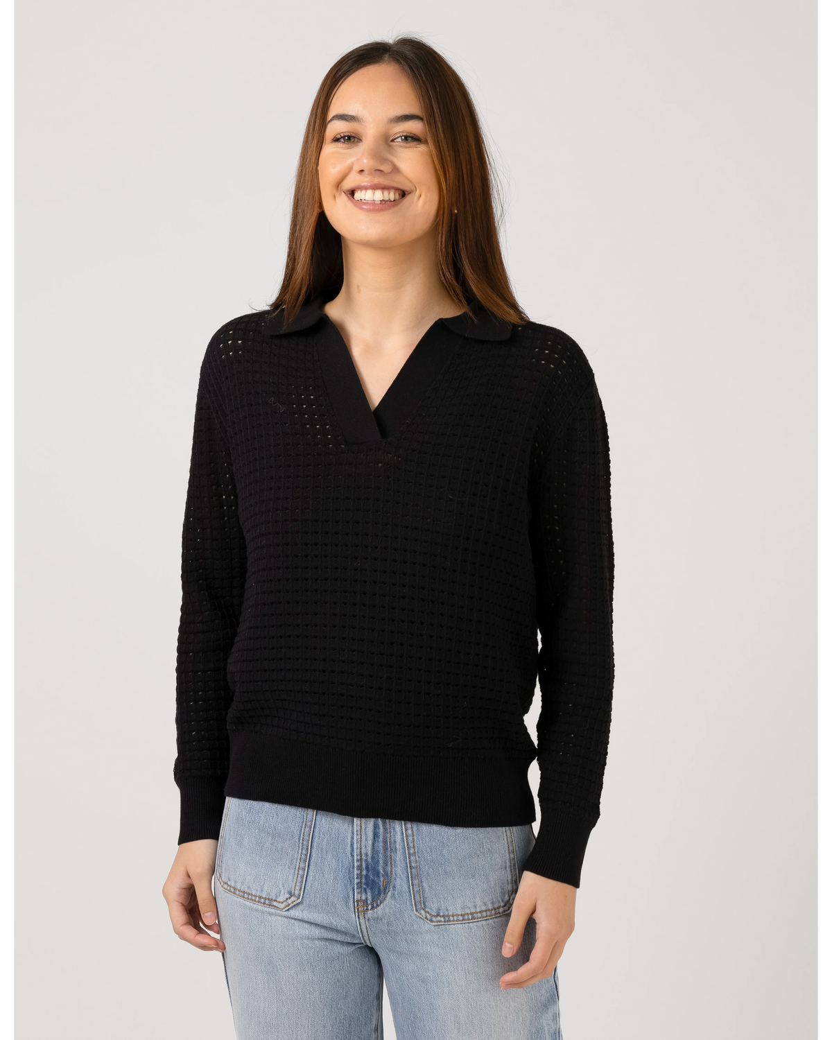 Stella + Gemma Fran Jumper - Black