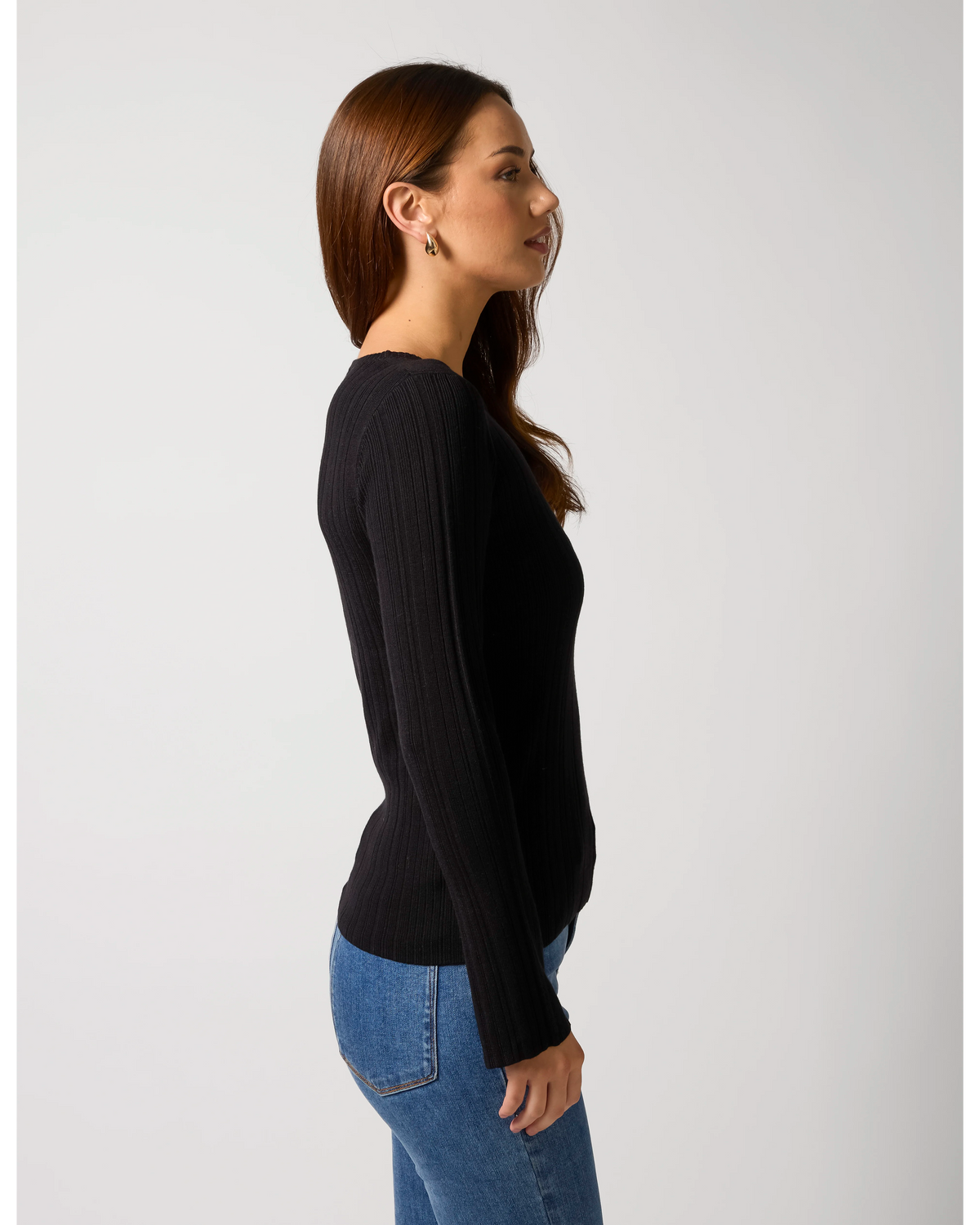 Stella + Gemma Skyler Top - Black