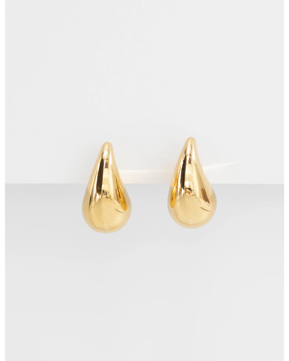 Stella + Gemma - Gold tear drop earrings