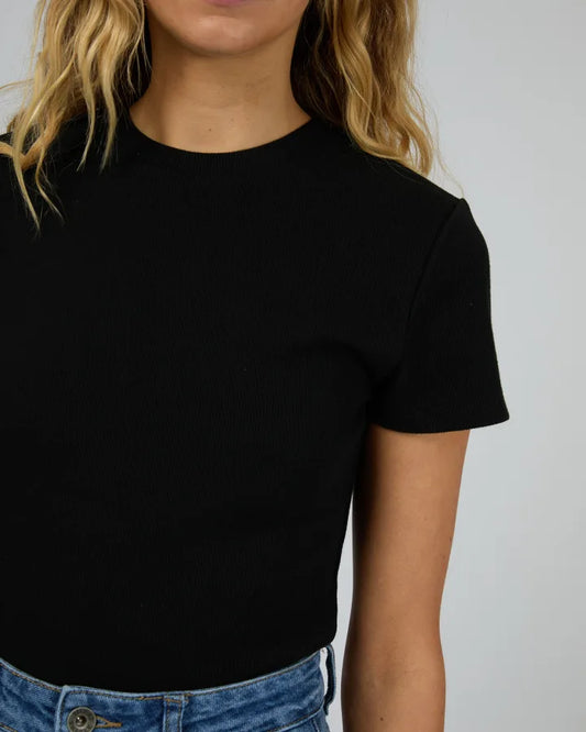 Silent Theory Bella Tee - Black