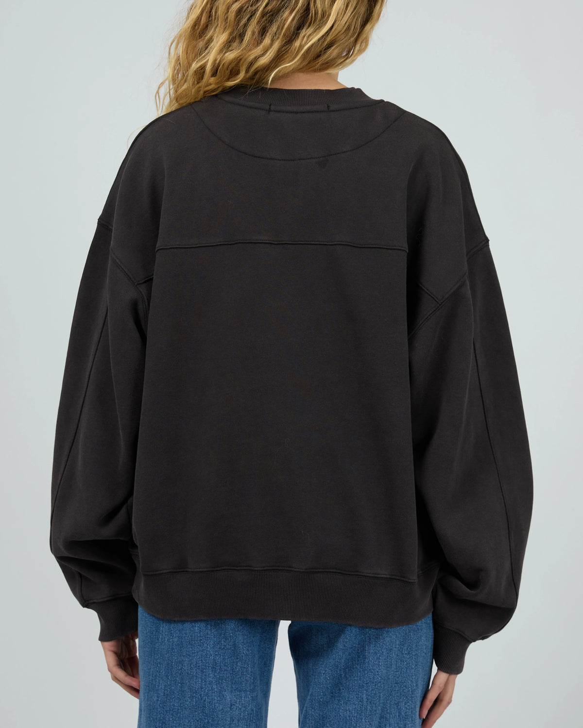 Silent Theory Authentic Crew - Washed Black