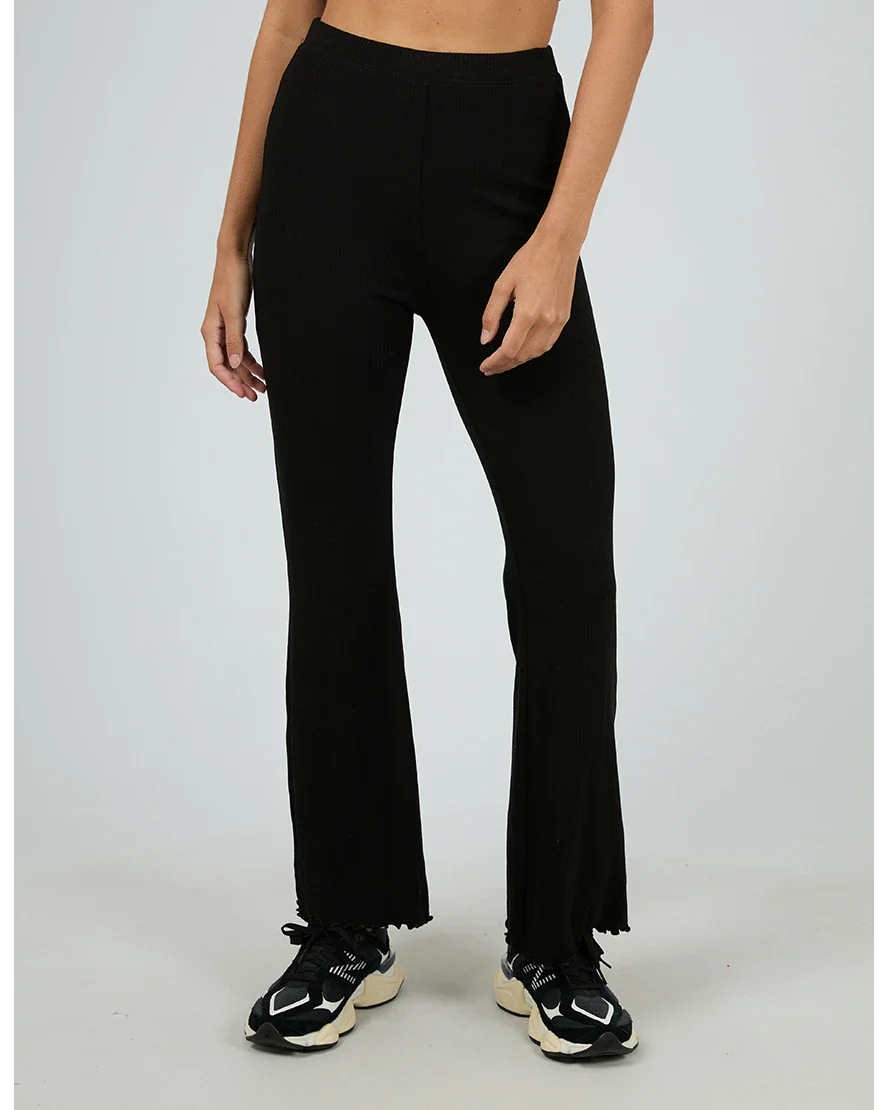 All About Eve Ribbed Pant - Black