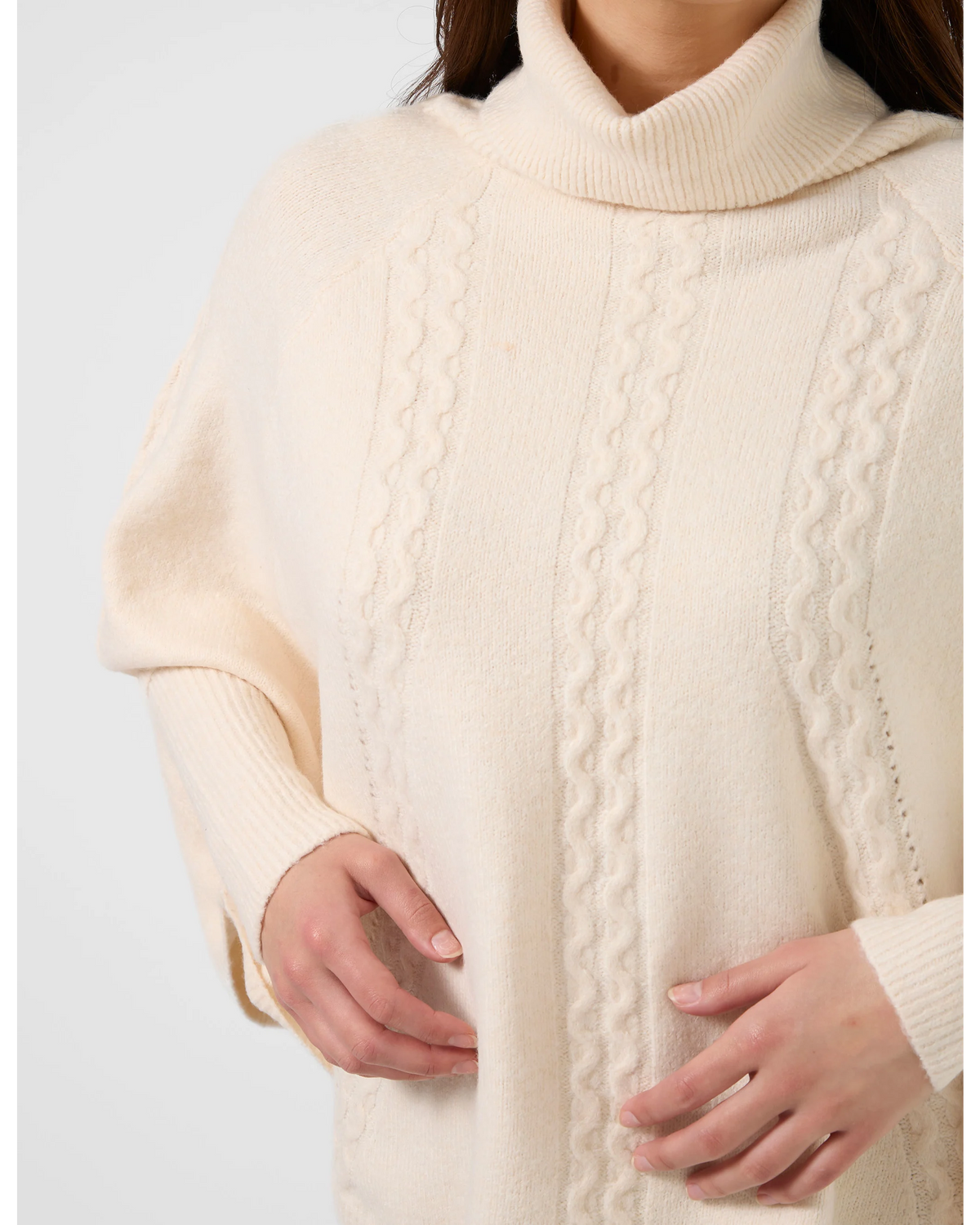 Stella + Gemma Joey Poncho - Milk