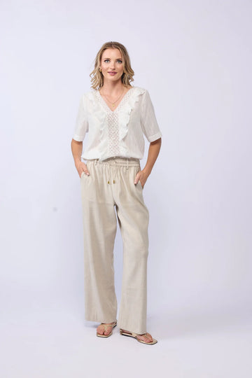 Drama The Label Lake Pant - Natural