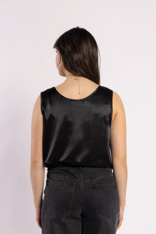 Drama The Label - Chemise Top - Black