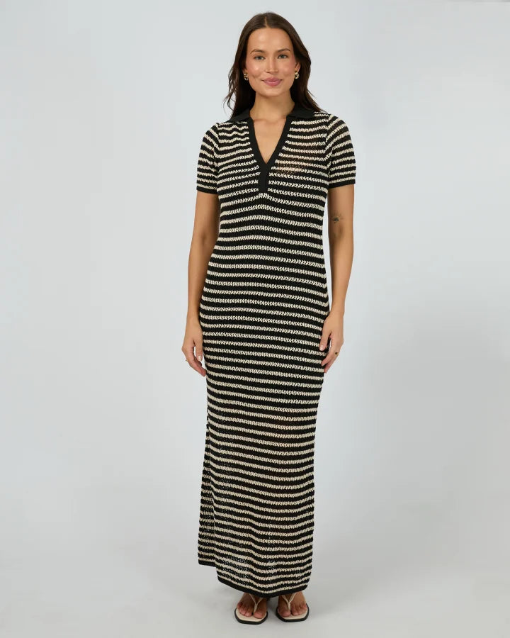 Silent Theory Margo Crochet Maxi Dress