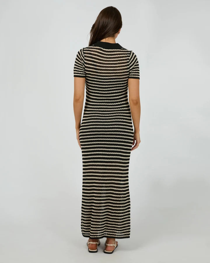 Silent Theory Margo Crochet Maxi Dress