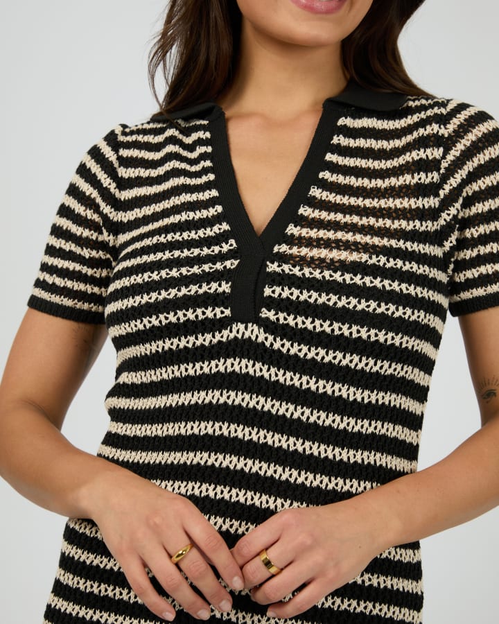 Silent Theory Margo Crochet Maxi Dress