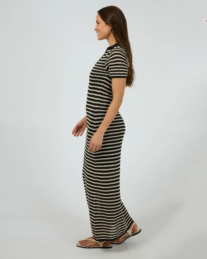 Silent Theory Margo Crochet Maxi Dress