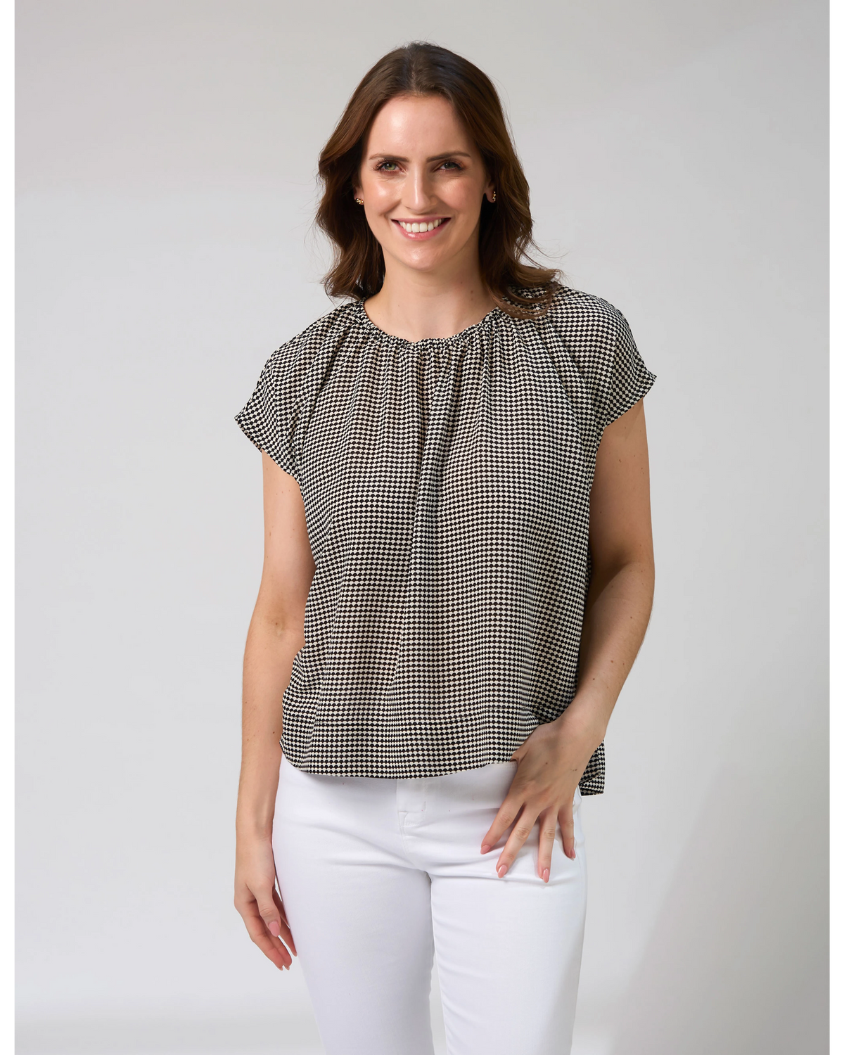 Stella + Gemma Clio Blouse - Fish Scale