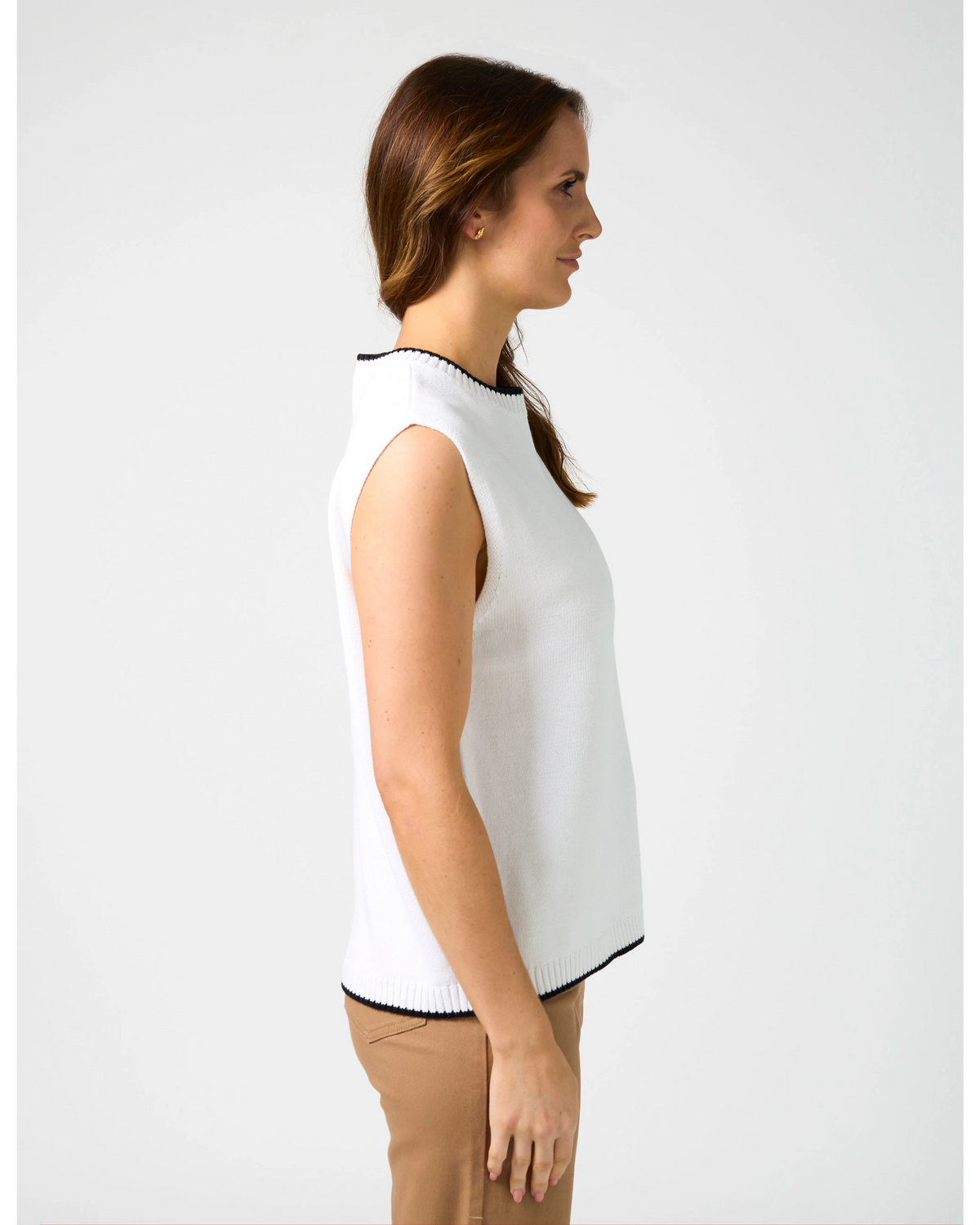 Stella + Gemma Jenni Vest - White