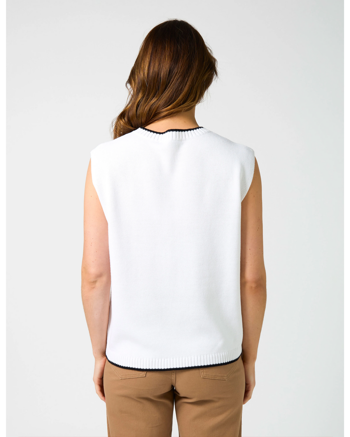 Stella + Gemma Jenni Vest - White