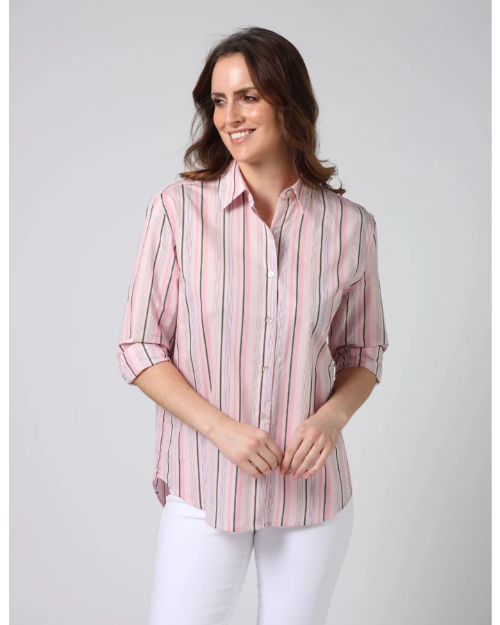 Stella + Gemma Perfect Stripe Shirt - Palm Springs