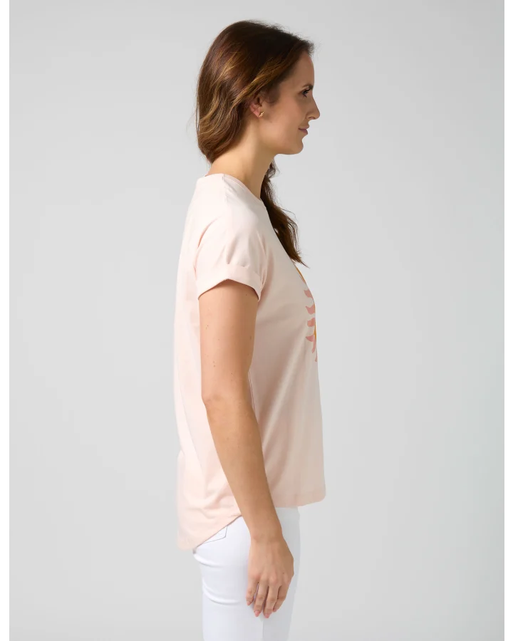 Stella + Gemma Soho Cuff Tee - Baby Blush