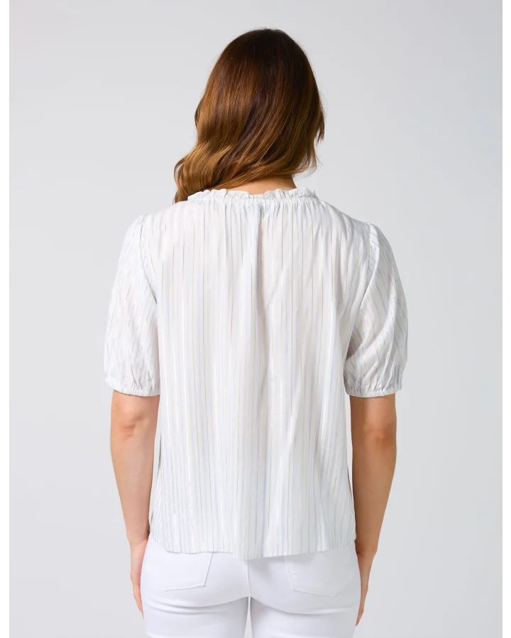 Stella + Gemma Arlo Blouse - Santorini Stripe