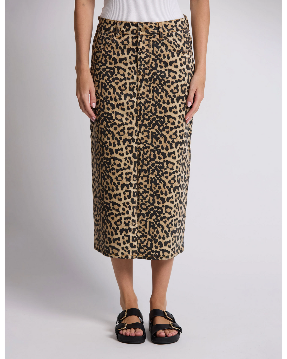 Stella + Gemma Ryder Skirt - Leopard