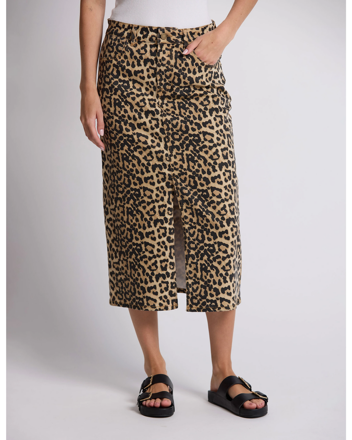 Stella + Gemma Ryder Skirt - Leopard