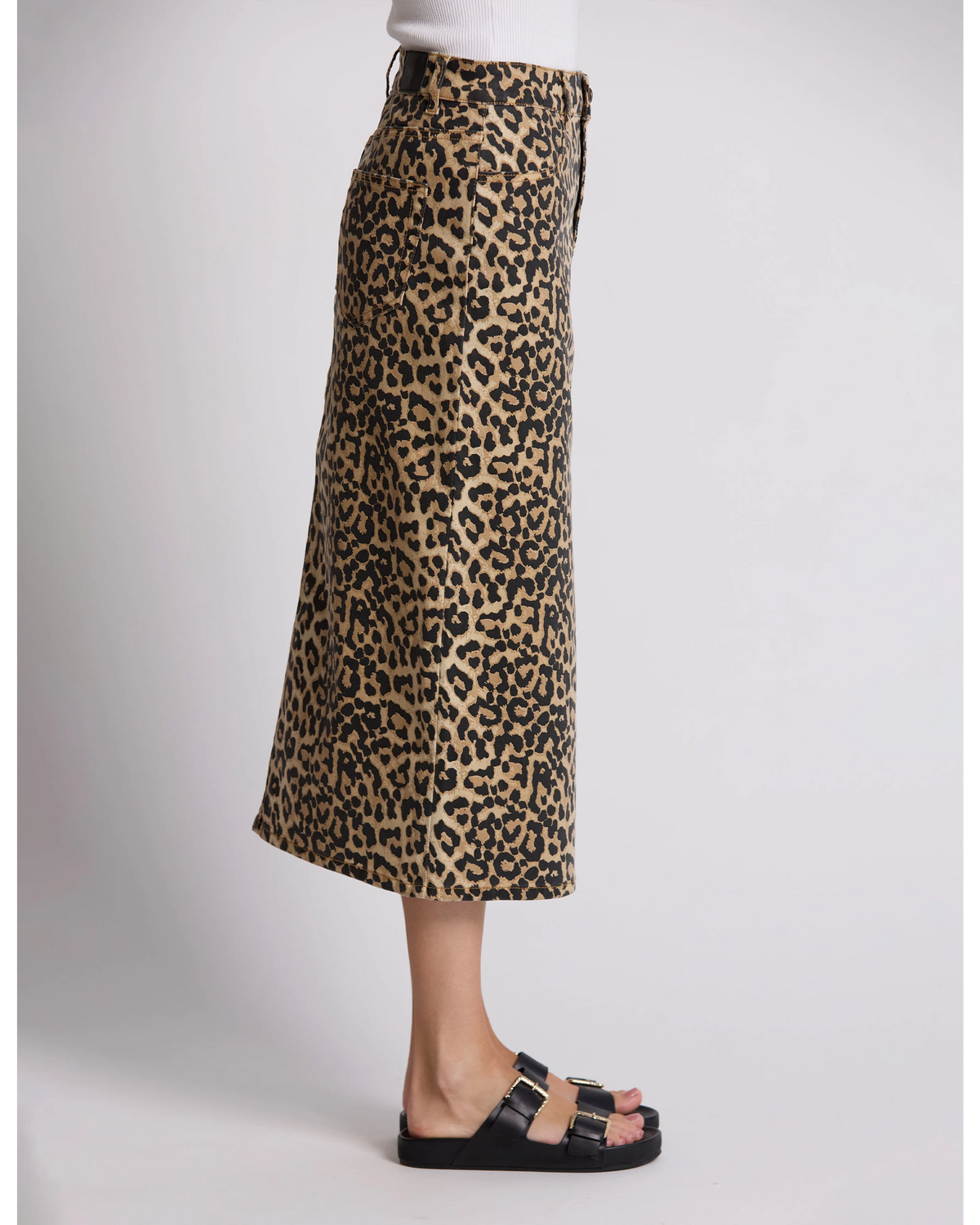 Stella + Gemma Ryder Skirt - Leopard