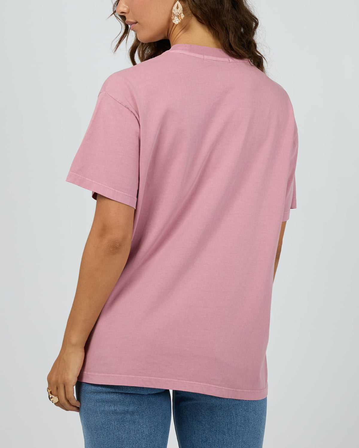 All About Eve Rocky Mountains Tee - Quartz Pink