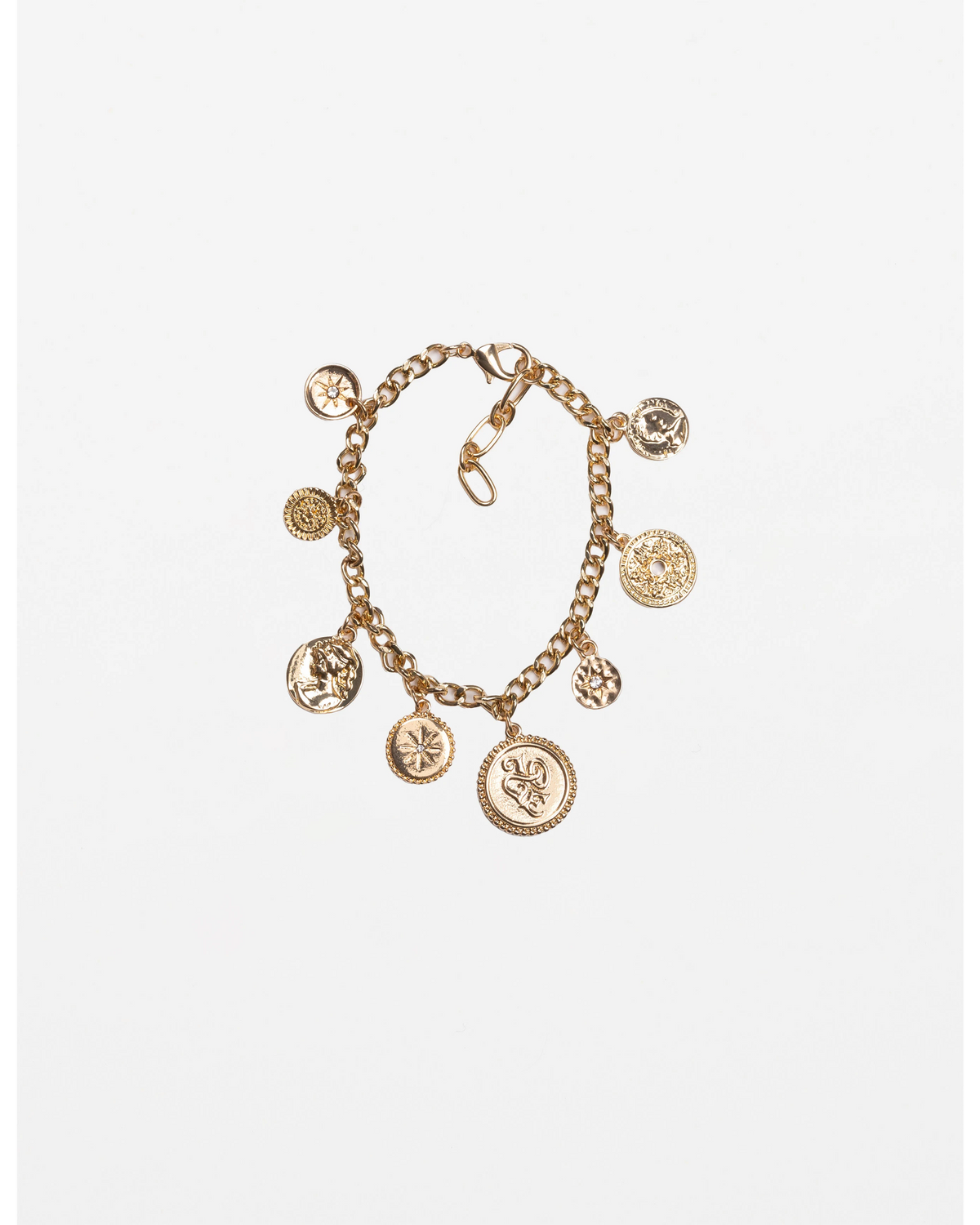 Stella + Gemma Gold Medallions Bracelet