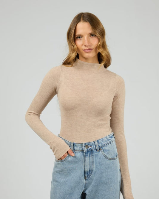 Silent Theory Priya Top - Oat